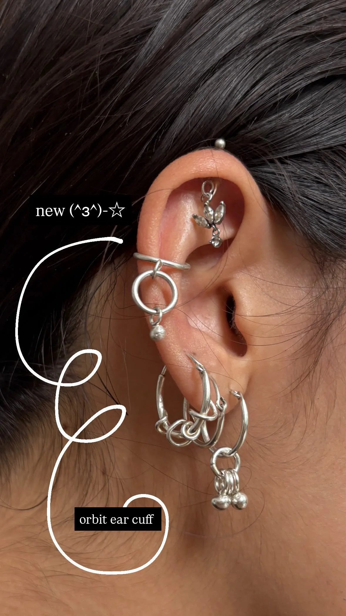Orbit Ear Cuff