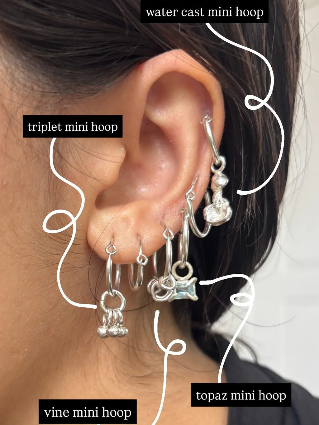 Mini Hoop; Water Cast