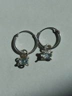 Mini Hoop; Topaz