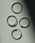 Mini Hoop; Plain