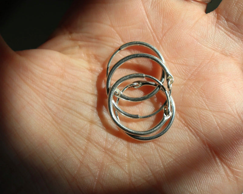 Mini Hoop; Plain