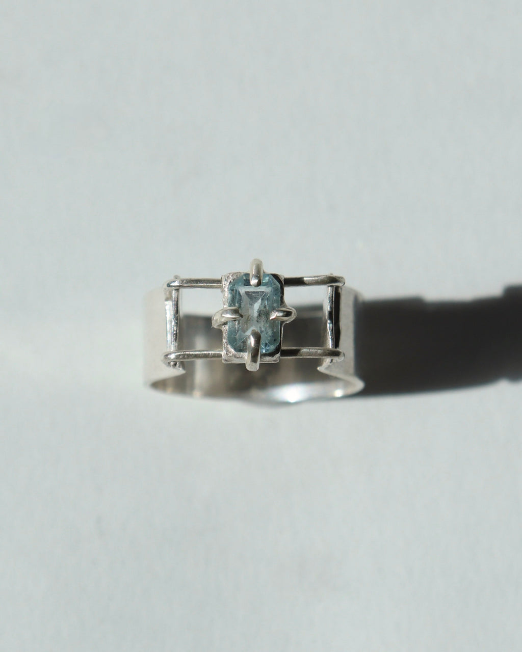Slide Stone 02, Light Blue Topaz