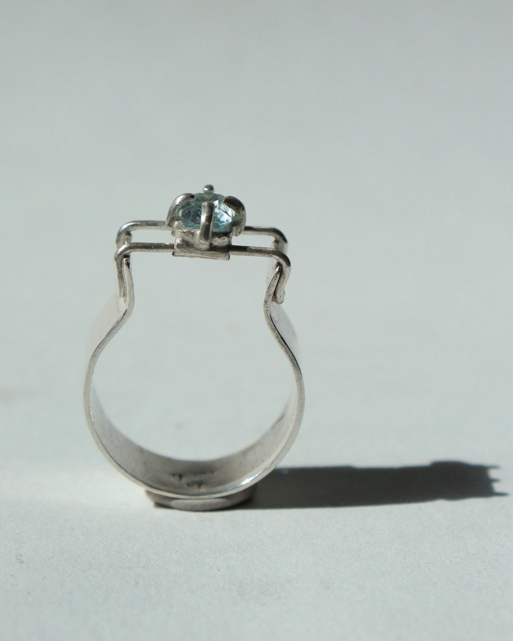 Slide Stone 02, Light Blue Topaz