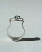 Slide Stone 02, Light Blue Topaz