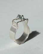 Slide Stone 02, Light Blue Topaz