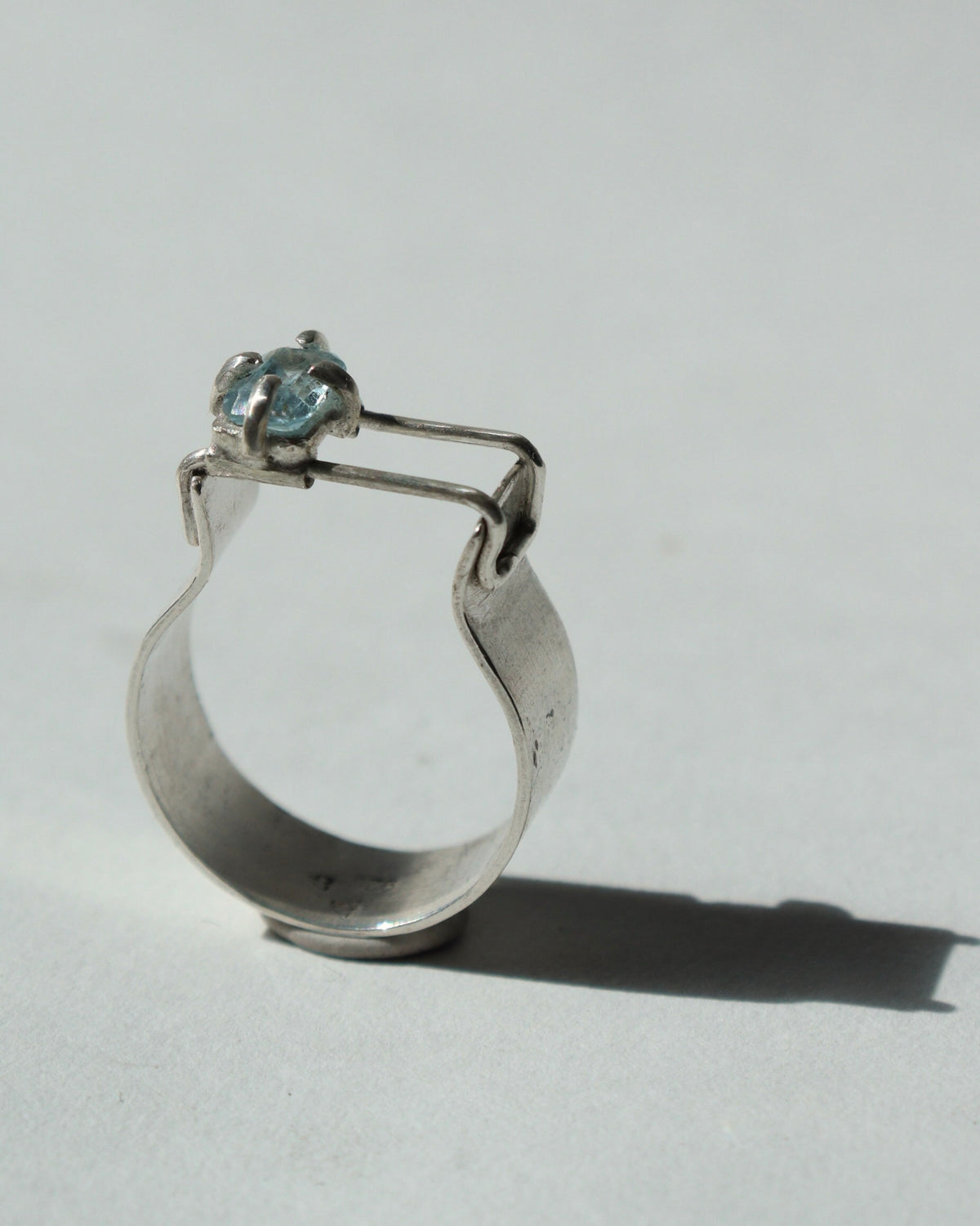 Slide Stone 02, Light Blue Topaz