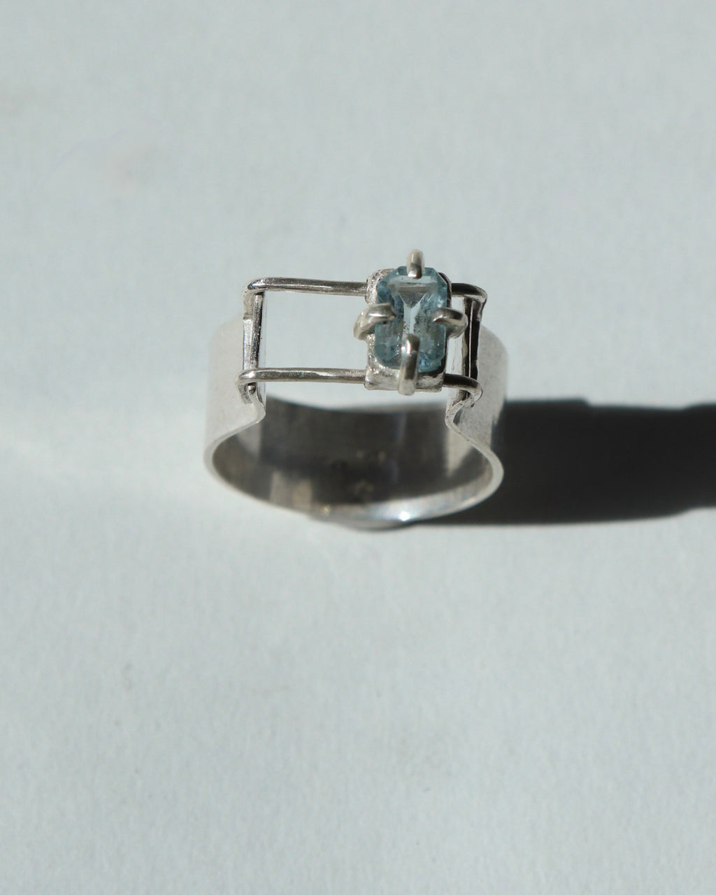 Slide Stone 02, Light Blue Topaz