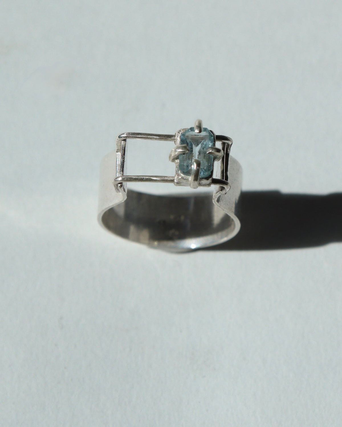 Slide Stone 02, Light Blue Topaz