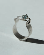 Slide Stone 02, Light Blue Topaz