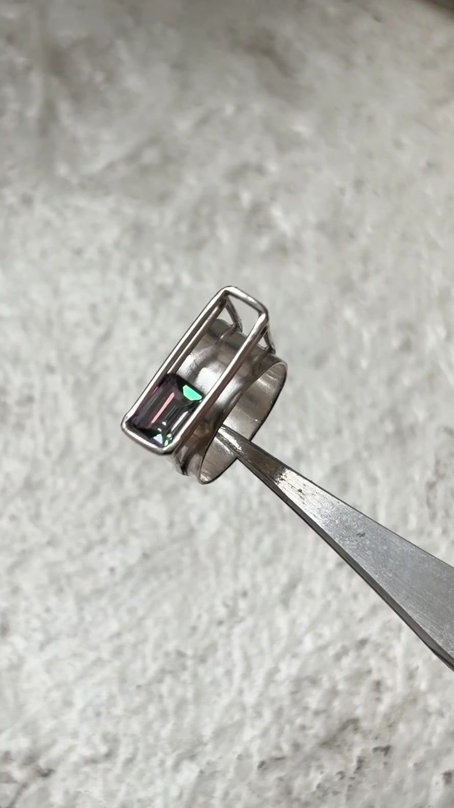 Slide Stone 01, Mystic Topaz